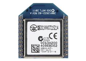 XBee 1mW Trace Antenna - Series 1 - bottom view